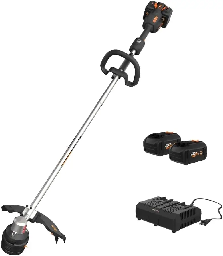 

Cordless String Trimmer with Brushless Motor, Powerful Grass Trimmer with Head, Lightweight Weed Trimmer Charger Included