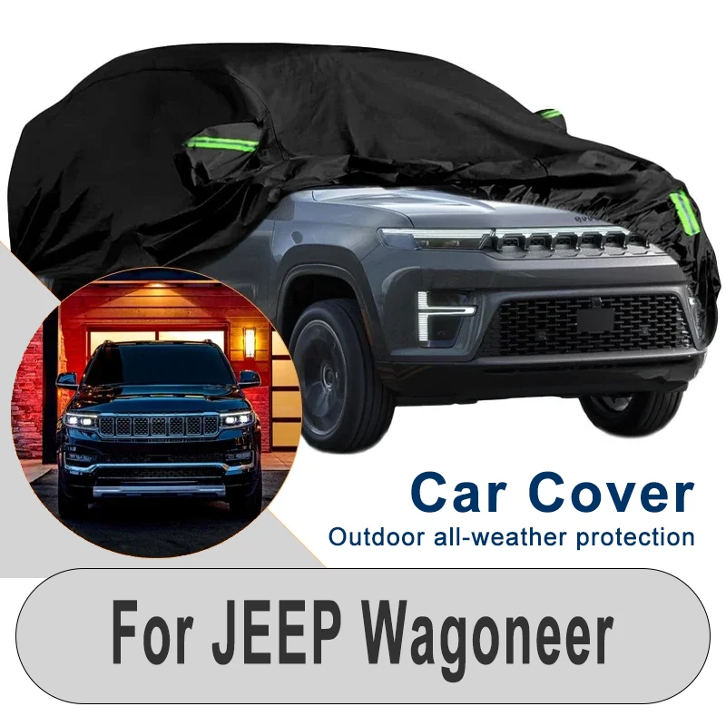 

For JEEP Wagoneer Car Cover - Winter & Summer Outdoor Protection, Snowproof Dustproof Waterproof Sunproof Vehicle Shield