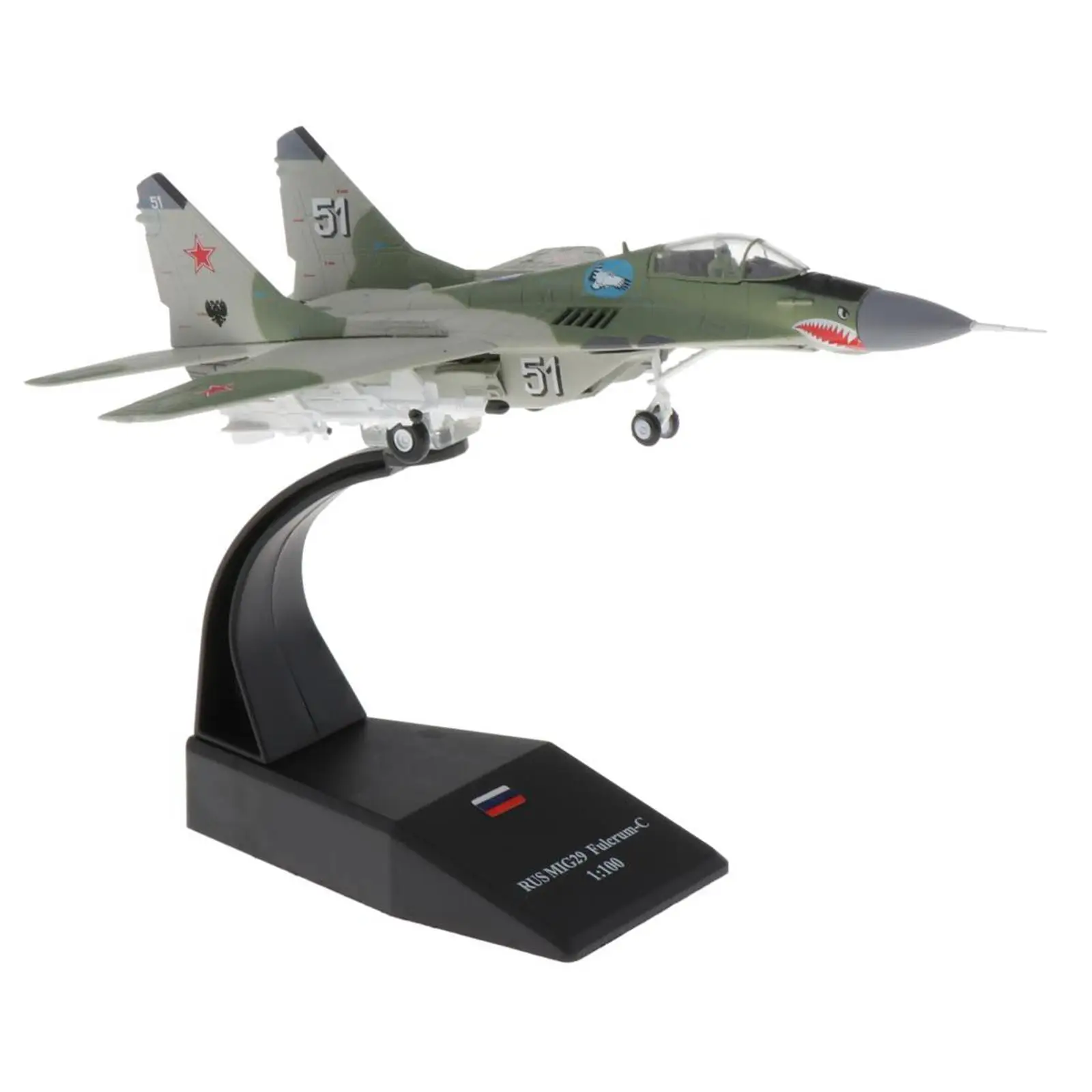 1/72スケール MIG-29 ダイキャスト製 軍用機模型 ホームデコレーション