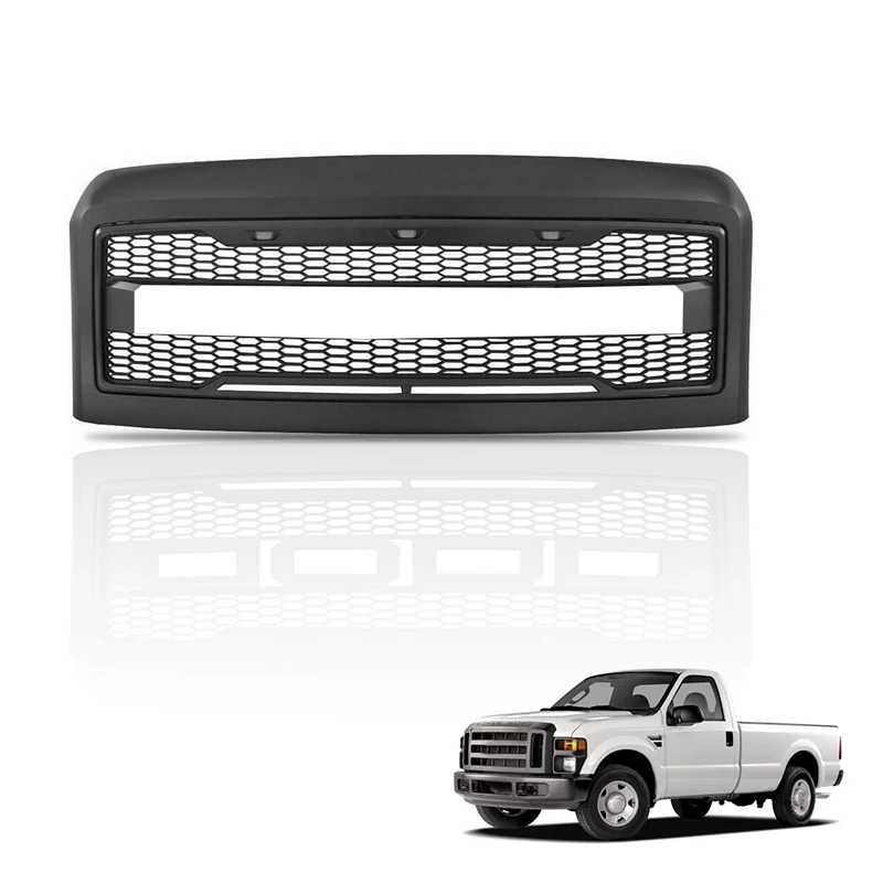 Gobison 2008 2009 2010 Raptor Body Kit Accessories Parts Front Bumper Grille For FORD F250 f350 f450 Grille