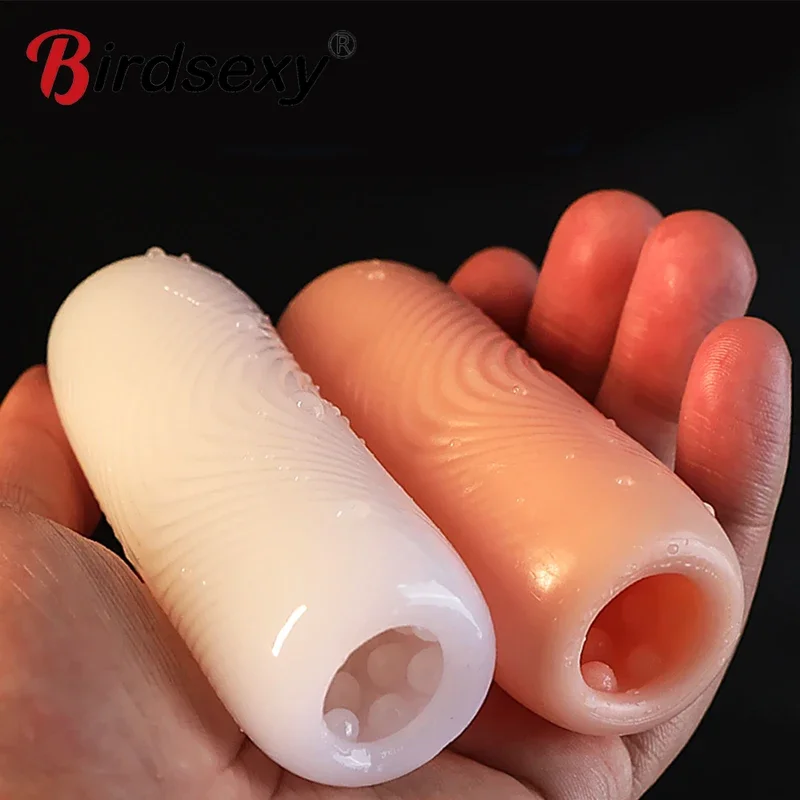 Male Cup TPE adult toys for men soft vagina anal masturbator sex products portable penis trainer