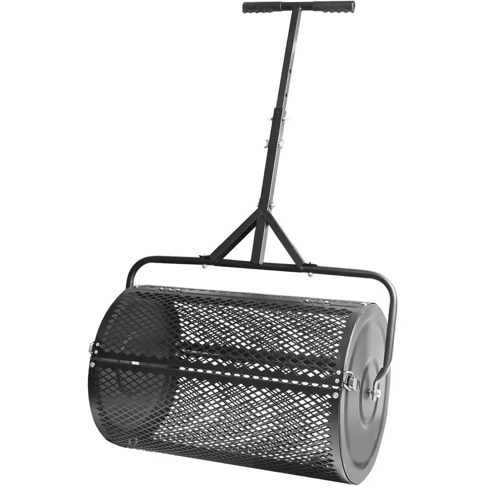 

24 Inch Lawn Compost and Peat Moss Spreader, Ideal for Soil, Manure, and Dirt Distribution