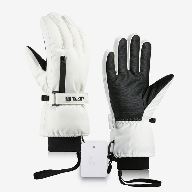 AliExpress NONE Men Women Ski Winter Thermal Gloves Insulated Touch Screen Waterproof Windproof Snowboard Bike Motorcycle Outdoor Sports