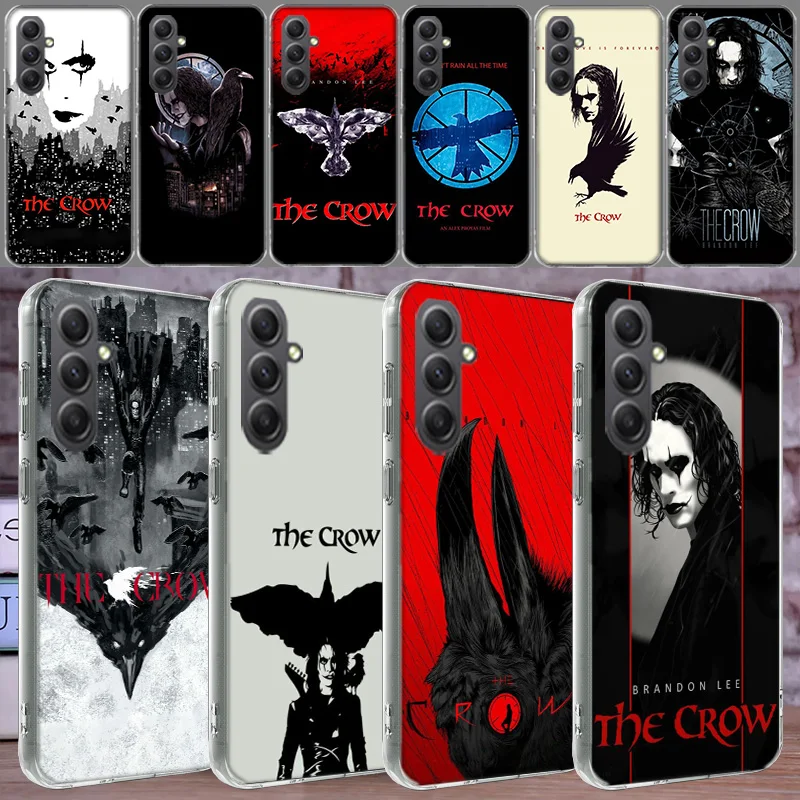 T-THE-C-CROWS Movie Case For Phone Samsung Galaxy A12 A22 A32 A52 A52S A13 A23 A33 A53 A14 A24 A34 A54 5G A73 A42 A9 A8 A7 A6 Pl