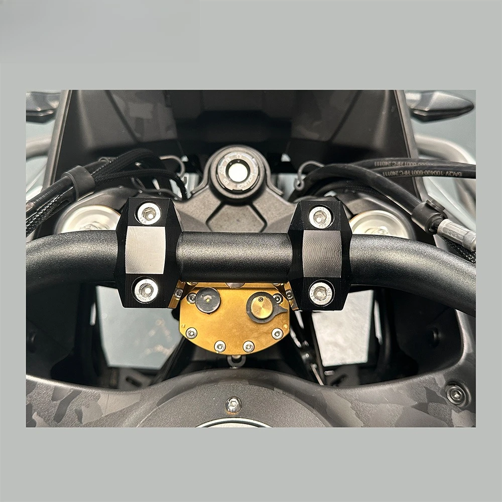 For 450MT/IBEX 450/800MT-X/800 Explore Motorcycle Directional Damper Anti-Swing Head FixedCode SteeringBuffer демфер на мотоцикл