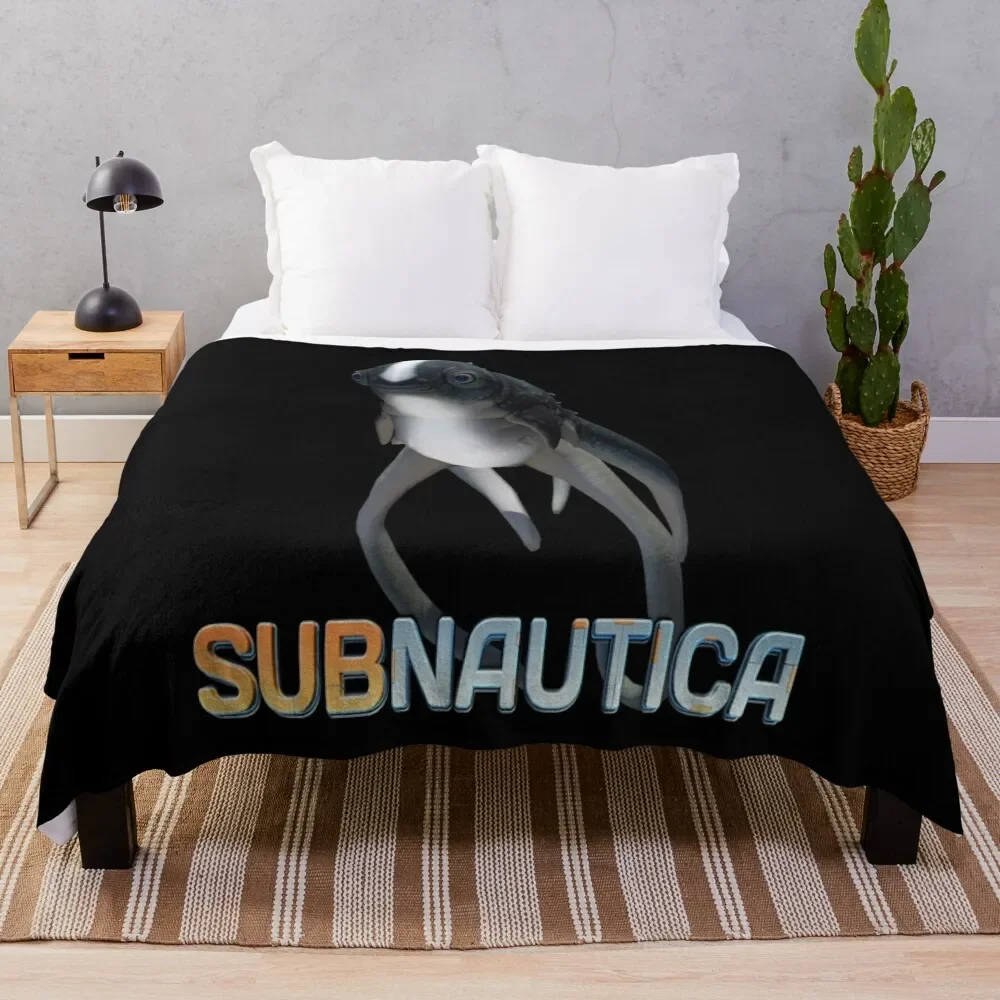 

Subnautica - Cuddlefish Throw Blanket Color Fast Cozy Throw Blanket