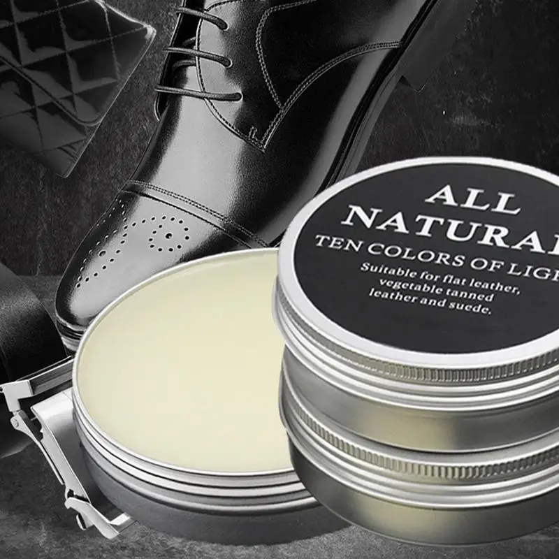 30G/50G/100G Cream For Leather Shoes Bags Car Interiors Leather Care Cream Leather Maintenance Cream Leathercraft Accessories image 4