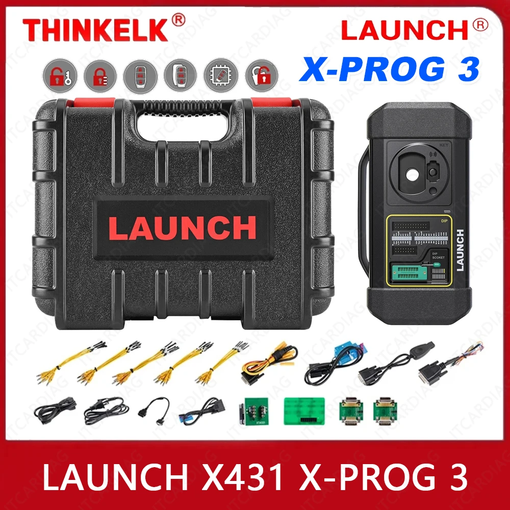 

LAUNCH X431 X-PROG 3 Car Key Programmer Obd2 Scanner XPROG3 Immobilizer Smart Keys Remote X Prog3 For Launch Pro X431 V PLUS