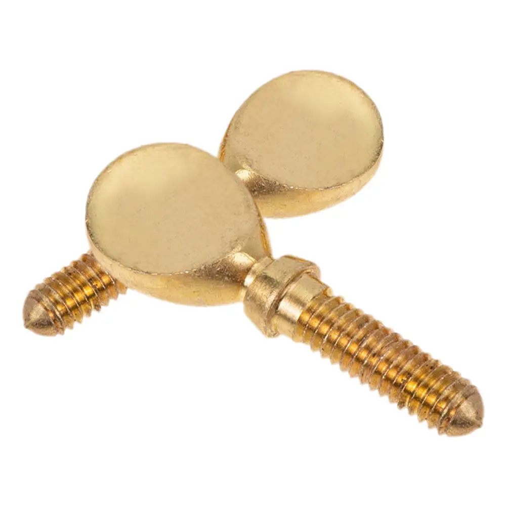 Saxophone Neck Screws Set (2pcs) for Soprano, Alto & Tenor Sax – Precision Metal Replacement Tightening Parts