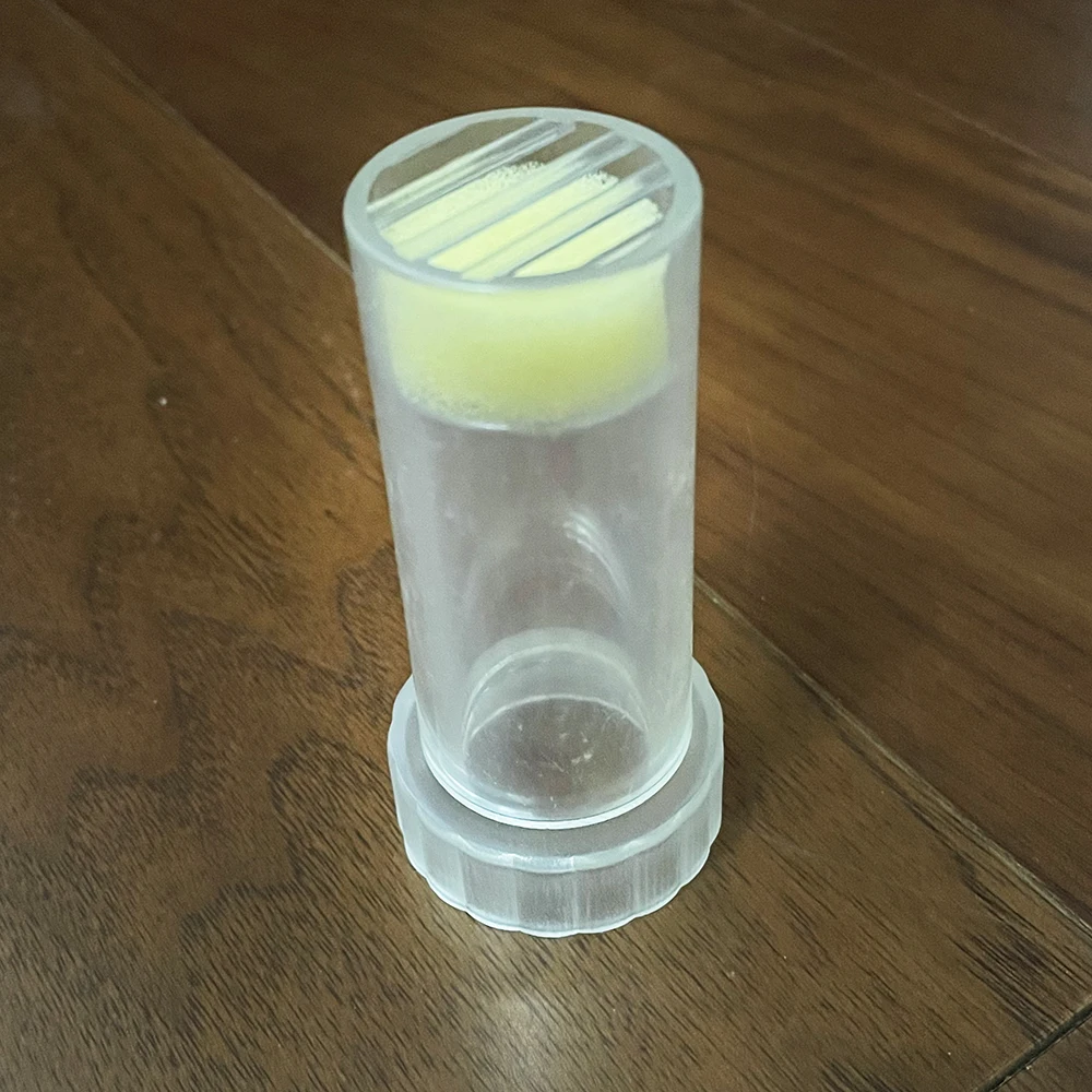 1PCS Queen Marker Bottle Fixture Cup Plastic Transparent Beekeeping Catcher Rearing Tools Bee Apiculture Supplies