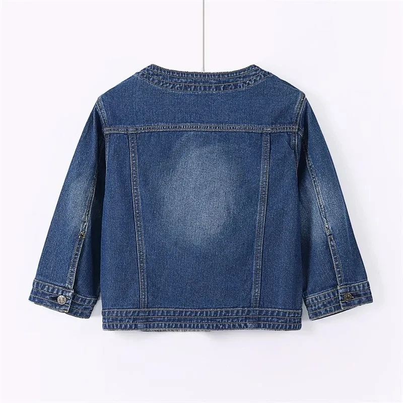 5XL New Quarter sleeved O neck Denim Jacket For women's Summer 2026 New Spring Short Loose Top Paired With Dress Cowboy Outwear 149 S2fc861dec0544f5a8d890741b480be39W