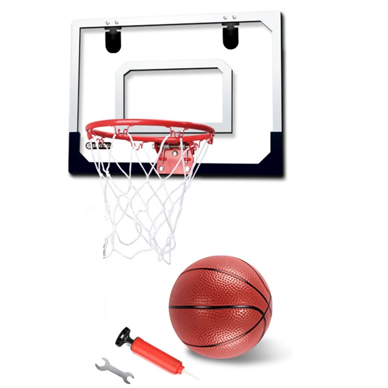 Mini aro de baloncesto con bola para niños y adultos, dormitorio, Oficina