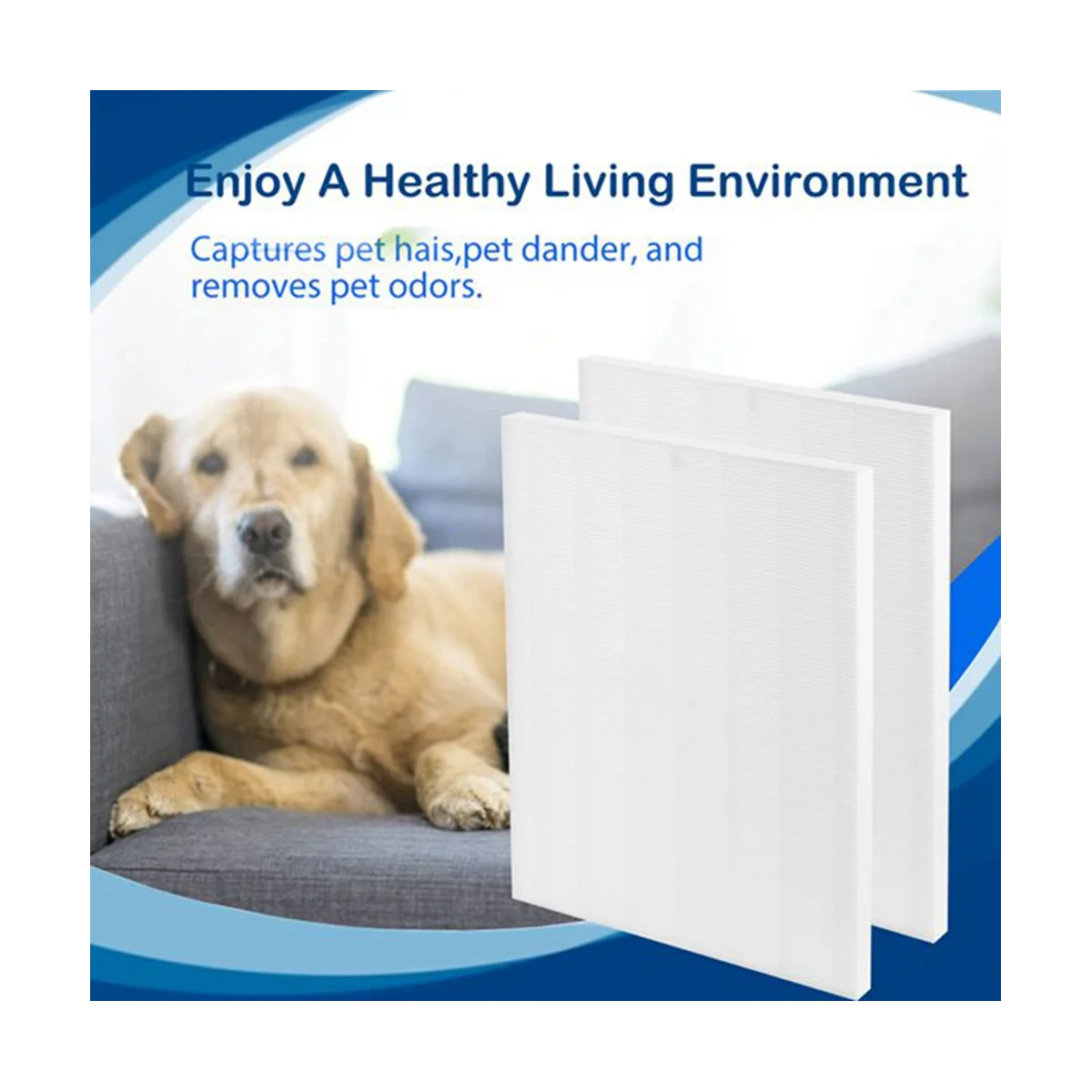 A14G-4팩 115115   PlasmaWave C535 5300 5300-2 6300 6300-2 공기 청정기용 HEPA 교체 필터