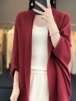 8 最佳銷售 女士羊毛開襟衫 - №1