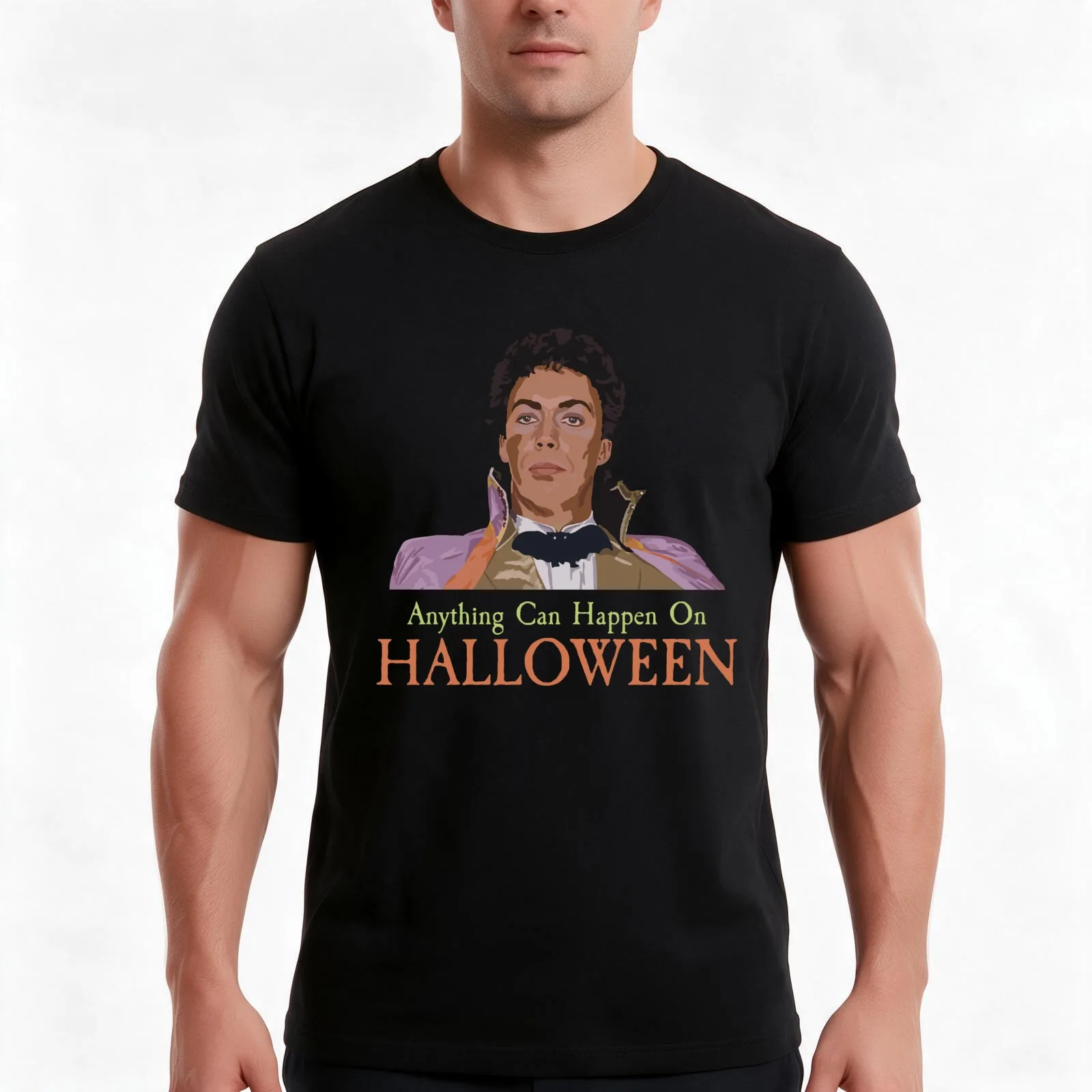 Worst Wizard Halloween T-Shirt, Summer Casual Cotton Tee, Oversized Streetwear Tops, Vintage Graphic Print, Unisex Men Women