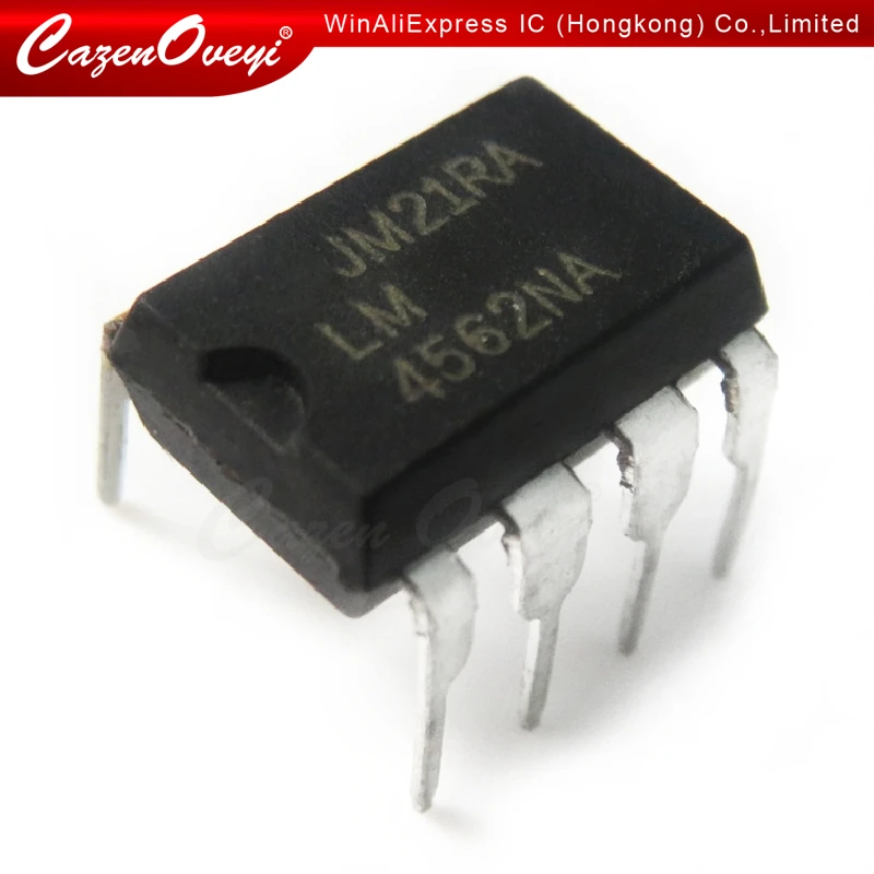 5pcs/lot LM4562NA LM4562 DIP-8 In Stock