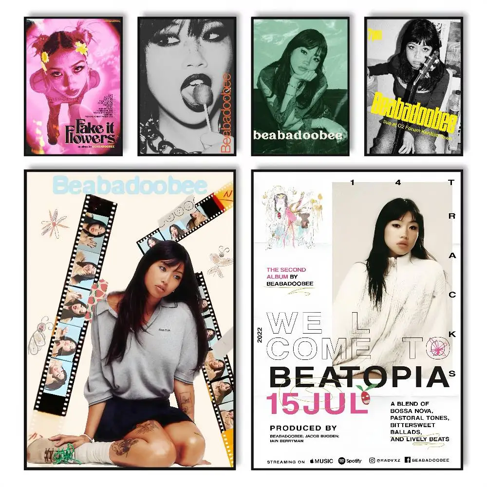 IbSinger B-BeabadoobeeS Album Poster HD posters Self adhesive waterproof ideal for living room bedroom bar decoration