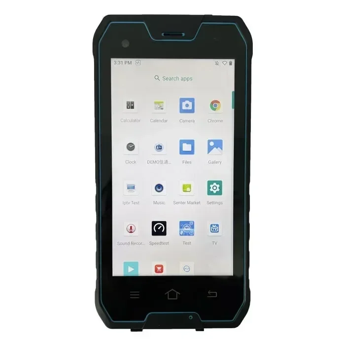 

S113 V9 Gigabit speed test PDA 2.5g port android 10 os touching screen