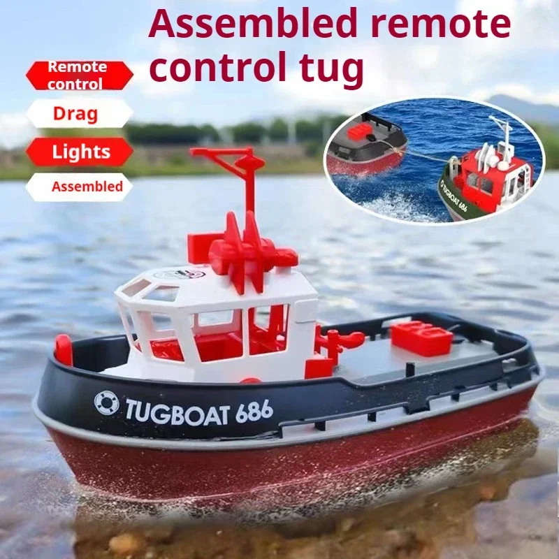 

rc ship gift set:remote control boat,1:72 high-speed 2-motor rc speed boat,high-power water racing kids toys,cool stuff jet boat