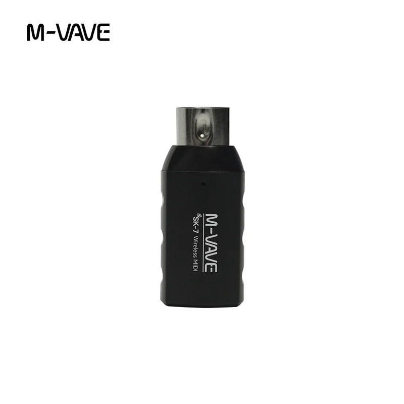 M Vave Wireless Midi Adapter, New Color Matching, 5 Pin Midi Connector For Keyboard, Electronic Drum & Wind Instrument Music
