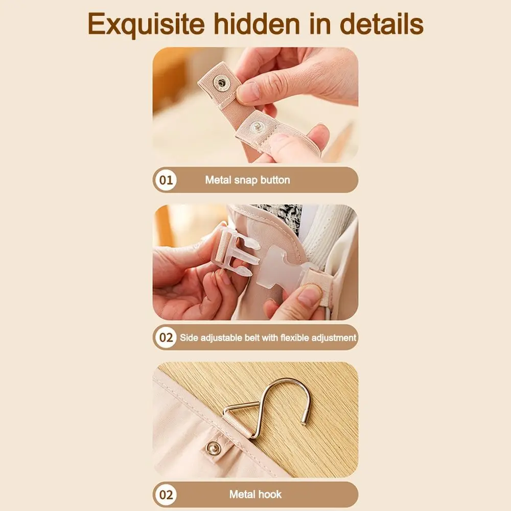 Foldable Down Jacket Storage Bag Multi-Functional Clothes Organizer Compressed Dust Cover Reusable Large Capacity
