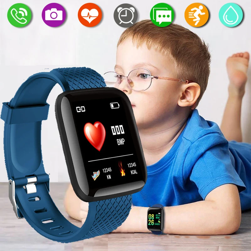 2023 Smart Watch for Kids Children Smartwatch Girls Boys Fitness Tracker Electronics Smart Clock Sports Watches Montre Homme