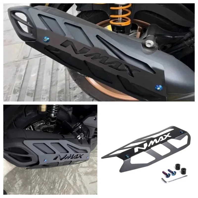 

Suitable for motorcycle 20-24 Yamaha NMAX155 Nmax125/155/160 exhaust pipe protective cover modification accessories