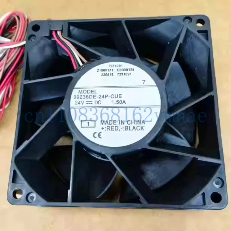 

Новый вентилятор NMB 09238DE-24P-CUE 24V, водонепроницаемый и пыленепроницаемый, IP68, 9238, 9,2 см.