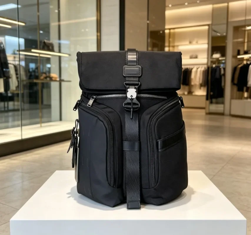 15 Inch Laptop Backpack Nylon Waterproof Large Capacity Business Commuter Fashion Travel School Bag Unisex Casual