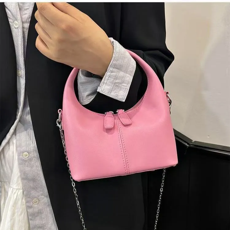 New 2025 Women's Crossbody Bag - Top - Handle for Easy Carrying, Decorative Print Details, Trendy Single - Shoulder Style