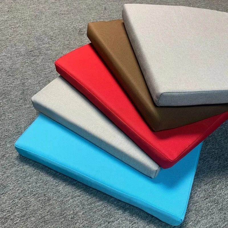 Outdoor Sofa Cushion Waterproof Sun Resistant Removable Washable Seat Pad Multi Color For Patio Garden Furniture Universal
