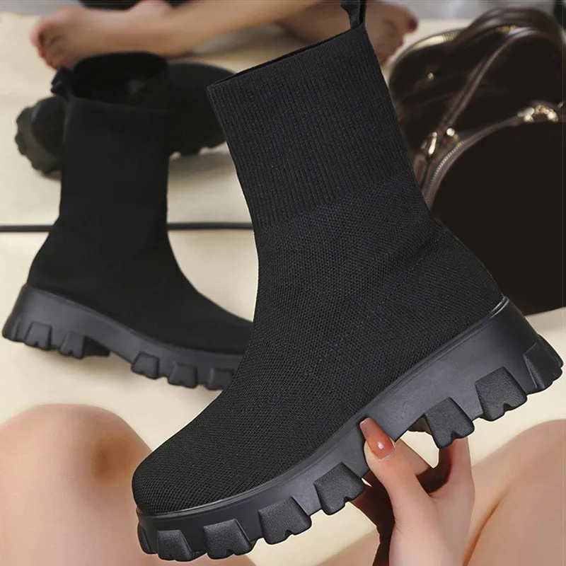 Women's Sports Shoes Women Heels Shoes For Sping Sneaker Woman Shoes Platform Sneakers Socks Sneakers And Casual Shoes Designer
