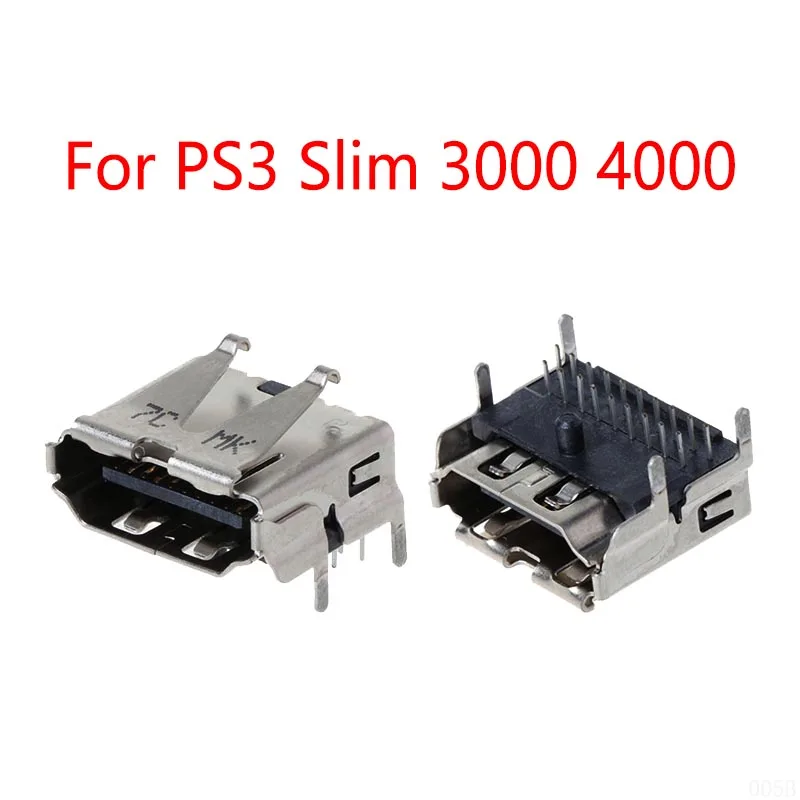 2PCS/Lot For Sony PS3 3000 4000 HDMI Interface Compatible Socket Jack For Playstation 3 Slim HDMI Port Connector