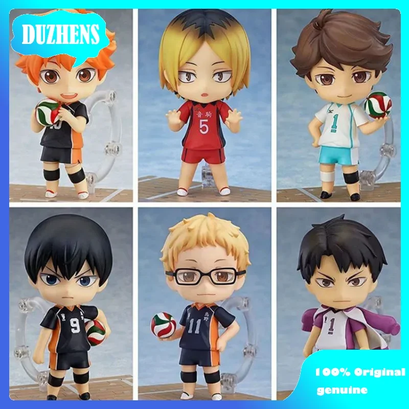 

Good smile Original:Haikyuu!! Kotaro Bokuto Kenma Kozume Shoyo Hinata Q version figma PVC Action Figure Anime Figure Model Toys