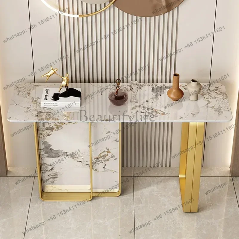 LD Luxury Bedroom Coffee Table Organizer High Lateral Originality Standing Coffee Table Balcony Couchtisch  Furniture