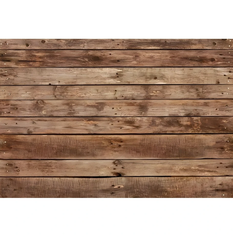 Vintage rustikaler Holzhintergrund braun weiß Holzboden Babyparty Geburtstagsfeier Hochzeit Fotografie Hintergrund Fotostudio Requisite