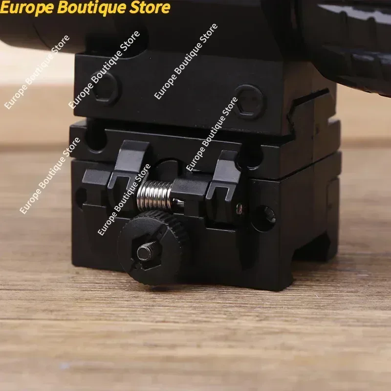 نطاق المكبر البصر القابل للطي مشاهد المدمجة مع غطاء الوجه يصلح ل 20 مللي متر 21 مللي متر السكك الحديدية جبل اللعب تلسكوب الملحقات