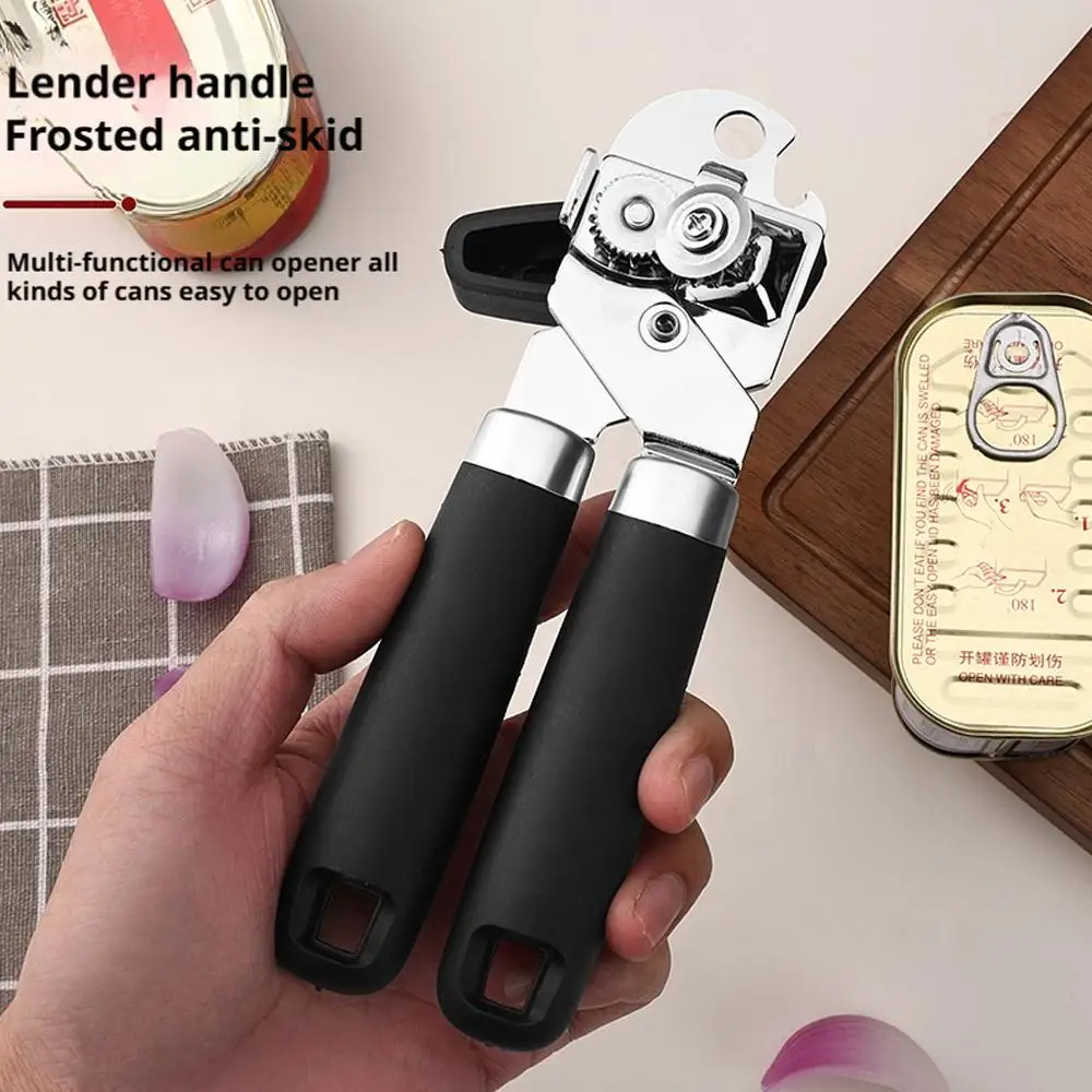 

Легко открывается по эпоху консервирования: многофункциональная ручка из нержавеющей стали, противоскользящая банка, кухня, разблокирующая открывалку, S7s0