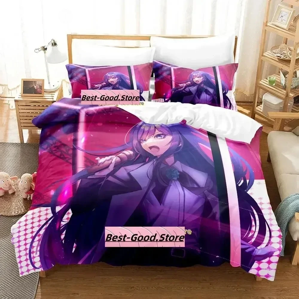 

2023 New Nico Nico Singer Bedding Set Printed Bed Set With Pillowcase Bed Duvet Cover Soft Single Double Queen Super King Size
