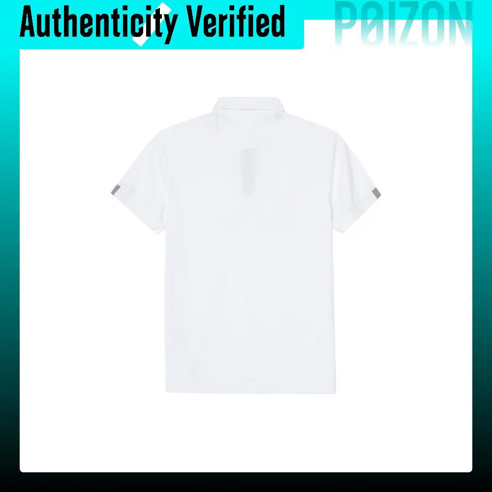 Adidas Golf Clothing Men's White Polo Collar Moderate KS0355- view 3