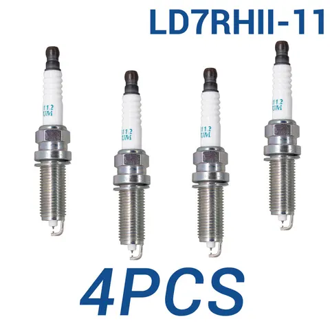 2-8 шт. Двойные иридиевые свечи TORCH LD7RHII-11/6112, замена для DILKAR7B11, совместимы с Changan CS35 1.6L JL478QEE JL478QEG