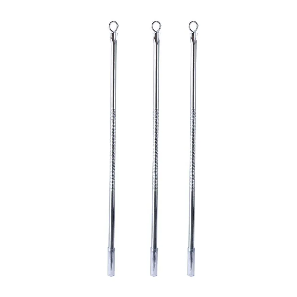Draagbare schoonheidstool Gezicht Huidverzorging Roestvrij staal Puistjes Comedo Mee-eter Remover Acne Smet Extractor