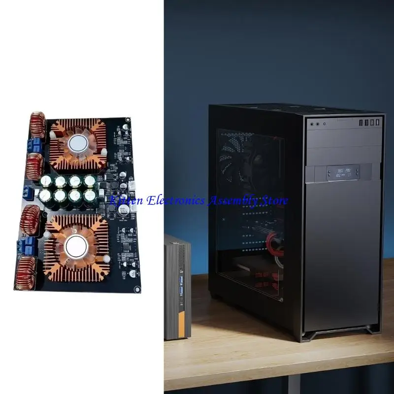 96GD Heavy Duty 1200W Total Power Digital Amplifiers Module For Outdoor Sound Systems