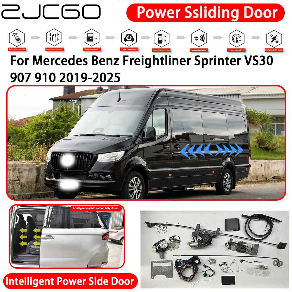 for Mercedes Benz Freightliner Sprinter VS30 907 910 2019-2025 Smart Electric Left Right Sliding Side Door Motor Retrofit Kit