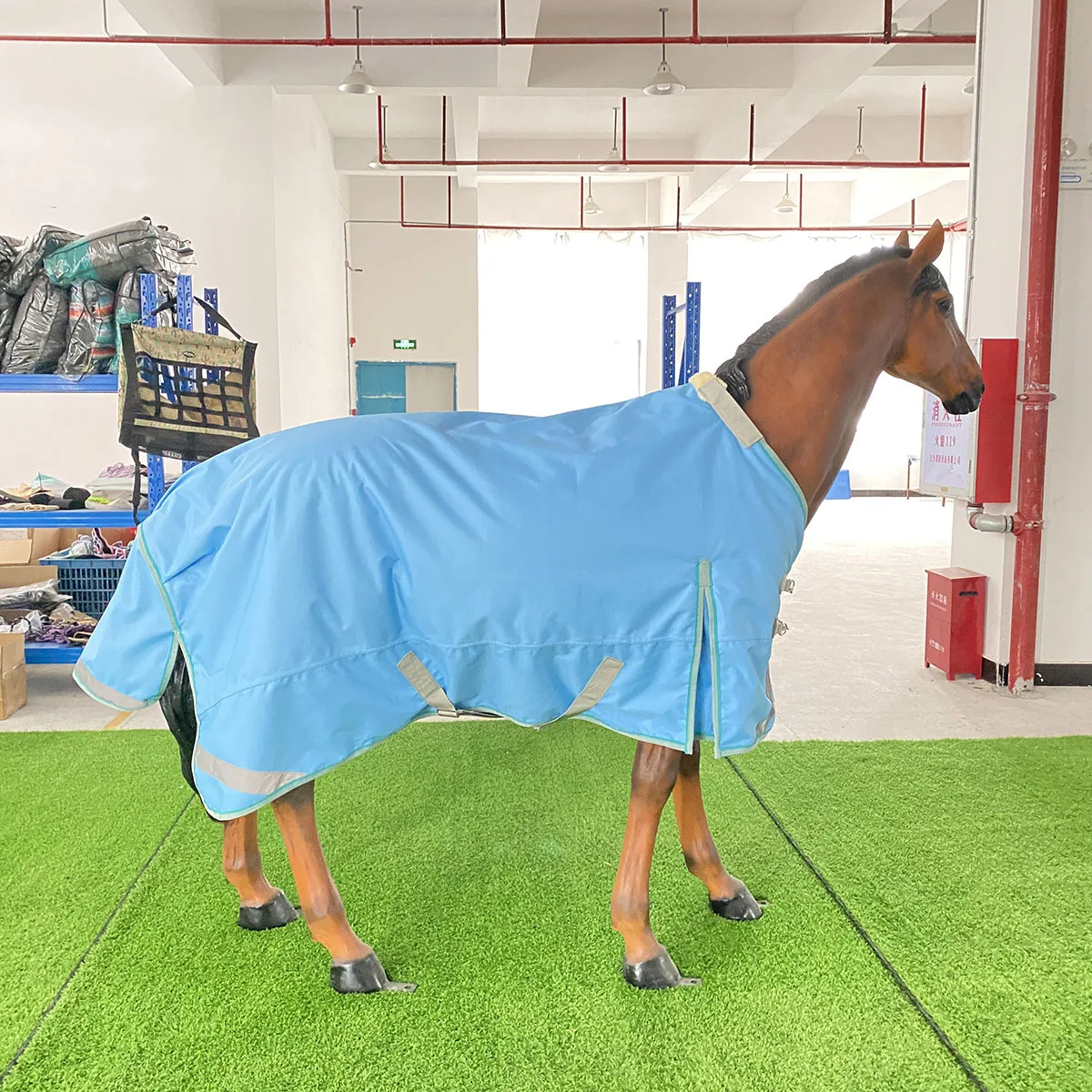 Light weight winter waterproof turnout horse winter rug rainproof coat sheet saddle blanket horse rug ripstop blanket