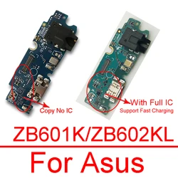 Genuine USB Charger Jack Board For ASUS ZenFone Max Pro M1 ZB601KL ZB602KL Charging Port Dock USB Board Replacement Parts