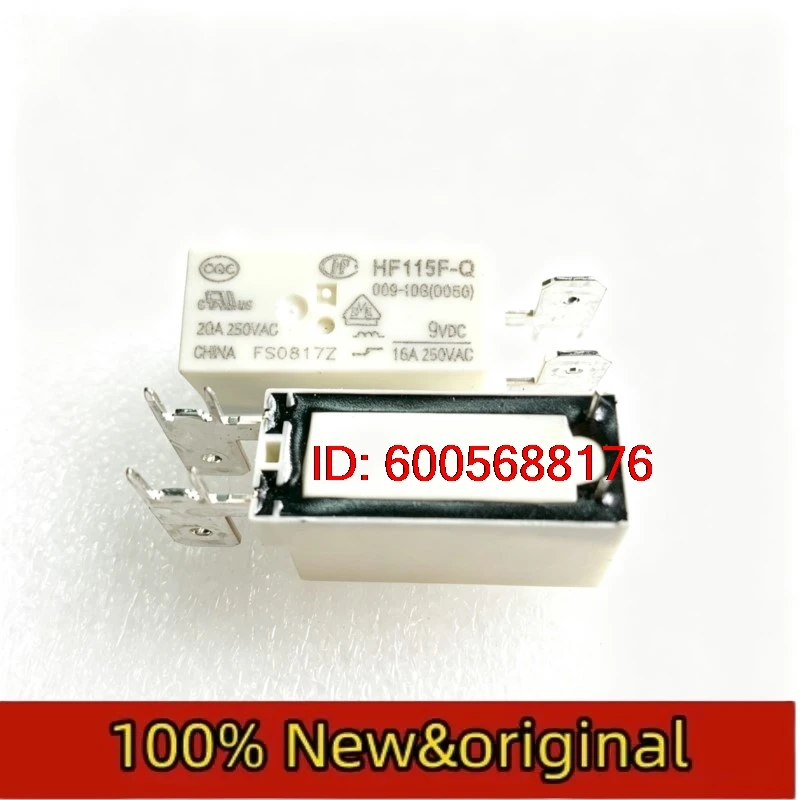 10PCS Spot HF115F-Q 009-1DG Hongfa 9VDC normally closed relay JQX-115F-Q 1D