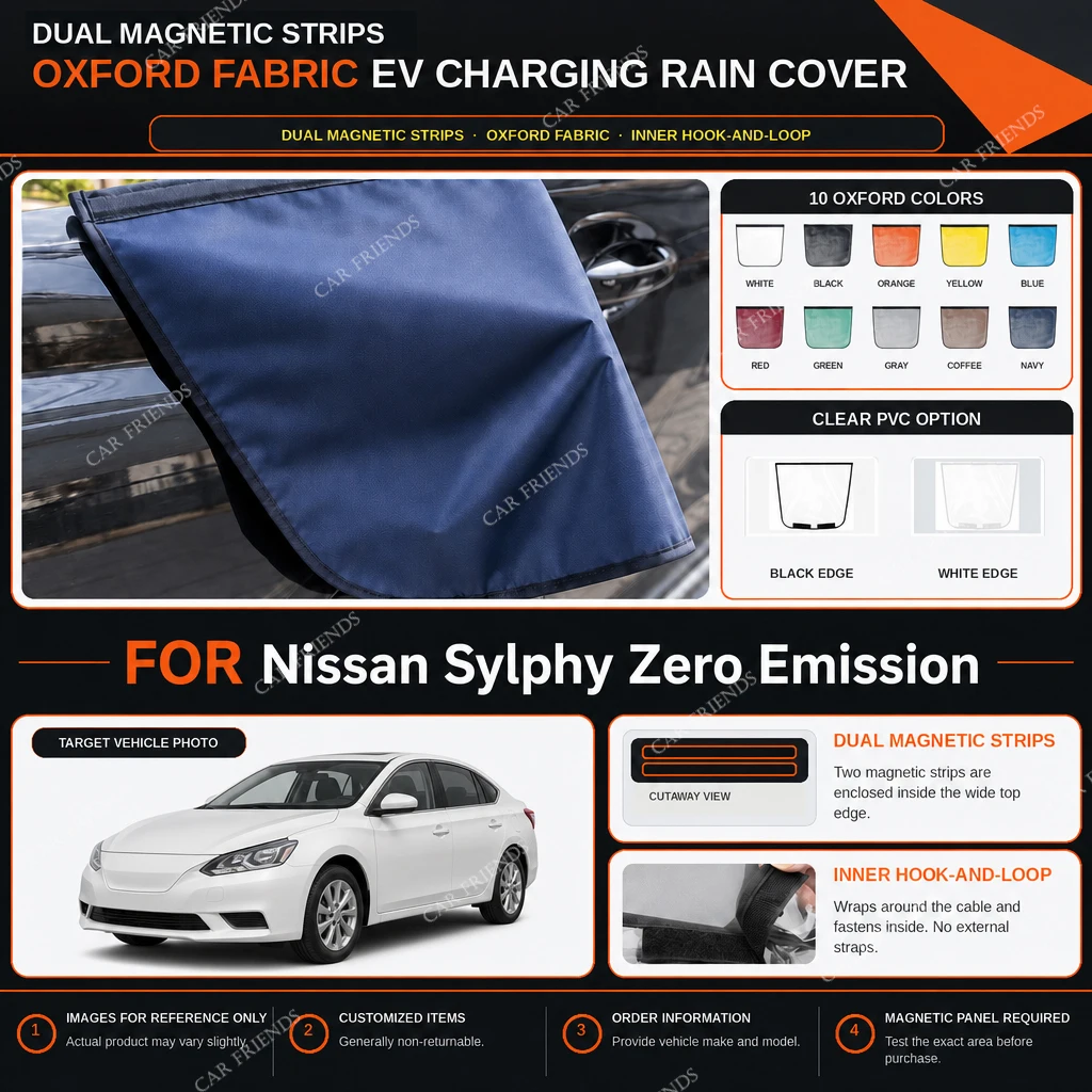 capa-de-chuva-para-porta-de-carregamento-de-veiculos-eletricos-em-tecido-oxford-zero-emissao-para-nissan-sylphy-com-tiras-magneticas-duplas-repelente-a-Agua-para-uso-externo