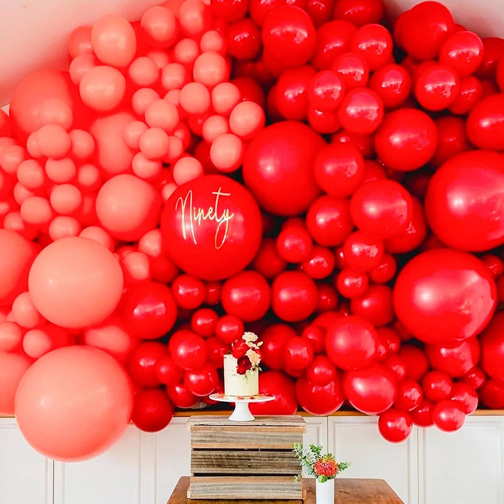 10/20/30Pcs 5/10/12inch Red Black White Latex Balloons Hot Pink Blue Brown Balloon Birthday Wedding Baby Shower Party Decoration