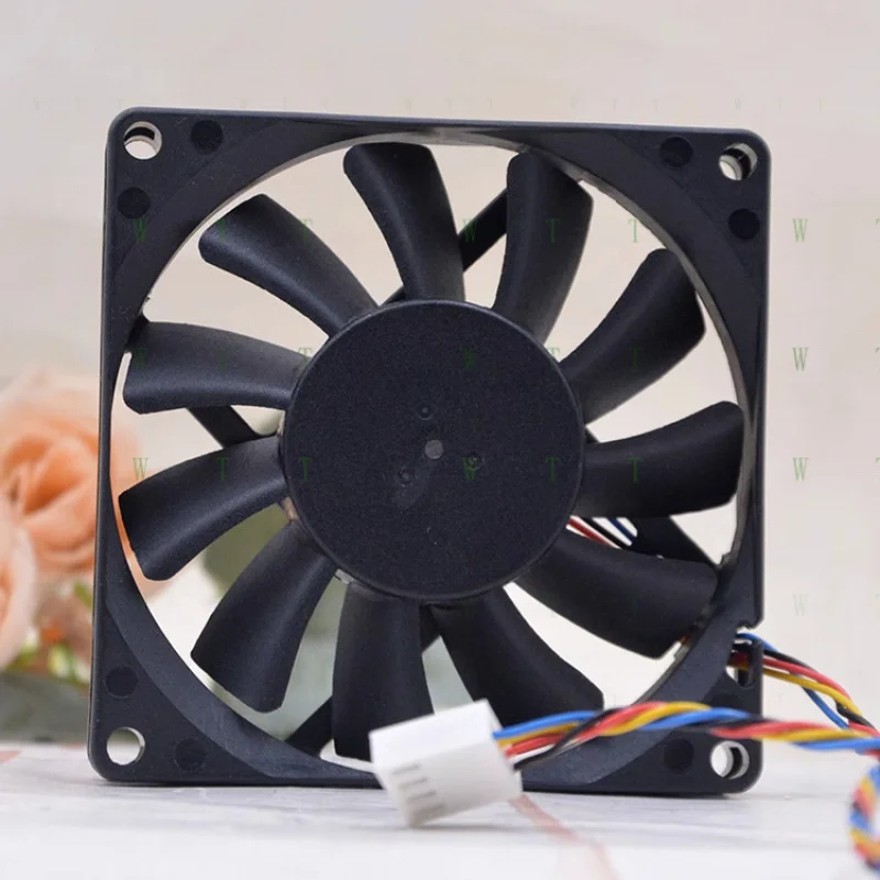 H 1 PCS  for  SUNON Fan  EF80151S1-Q000-S99 DC12V 2.36W 8015 8CM 4 pin pwm cooling fan